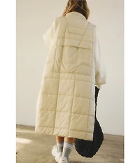 FP Movement On The Move Packable Puffer Sleeveless Knee Length Vest