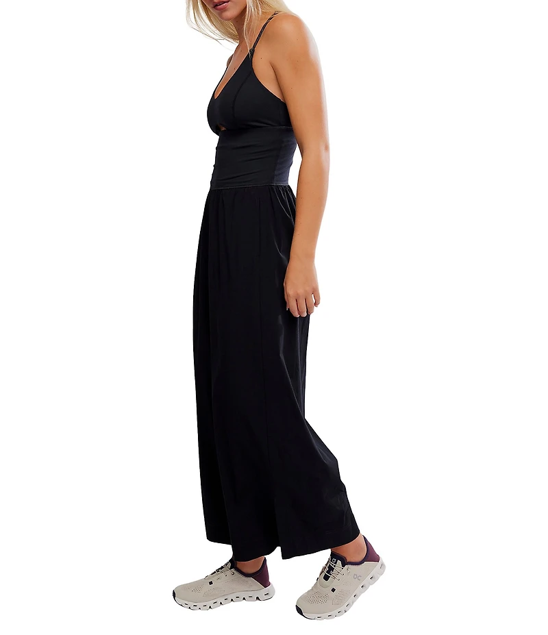 FP Movement Renewal Waves Scoop Neck Sleeveless One Piece Jumpsuit