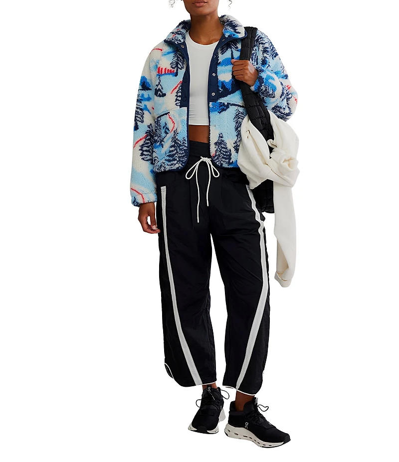 FP Movement Rocky Ridge Printed Fleece Long Sleeve Jacket