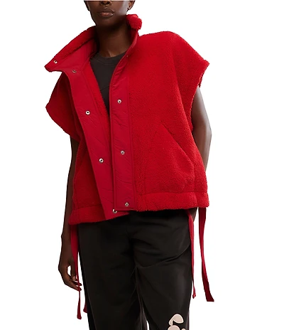 FP Movement Scout It Out Funnelneck Sleeveless Fleece Vest