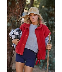 FP Movement Scout It Out Funnelneck Sleeveless Fleece Vest