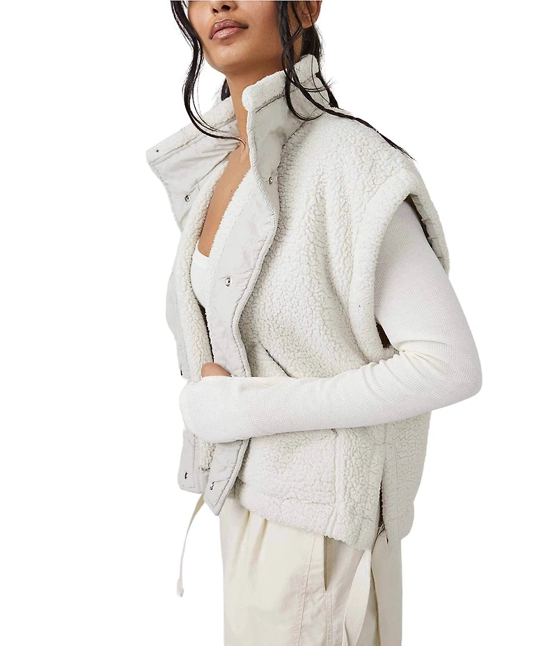FP Movement Scout It Out Funnelneck Sleeveless Fleece Vest