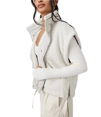 FP Movement Scout It Out Funnelneck Sleeveless Fleece Vest