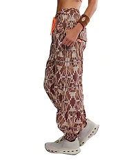 FP Movement Set Me Free Printed Mid Rise Pants