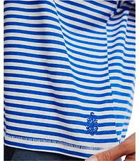 FP Movement Stripe Tackle Crew Neck Short Sleeve Tee