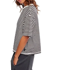 FP Movement Stripe Tackle Crew Neck Short Sleeve Tee