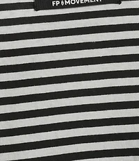 FP Movement Stripe Tackle Crew Neck Short Sleeve Tee