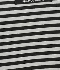 FP Movement Stripe Tackle Crew Neck Short Sleeve Tee