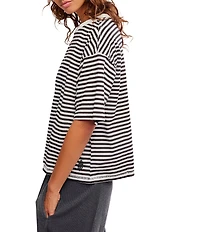 FP Movement Stripe Tackle Crew Neck Short Sleeve Tee