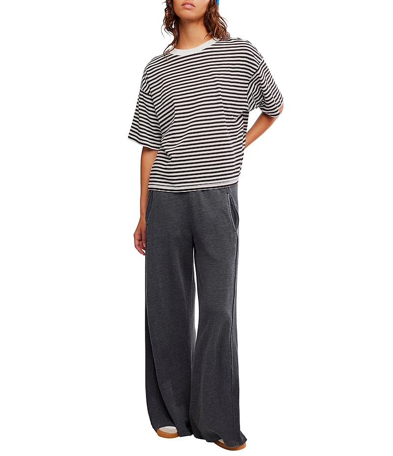 FP Movement Stripe Tackle Crew Neck Short Sleeve Tee