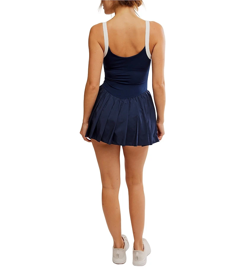 FP Movement Swing Of Things Colorblock Scoop Neck Sleeveless Sport Dress