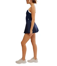 FP Movement Swing Of Things Colorblock Scoop Neck Sleeveless Sport Dress