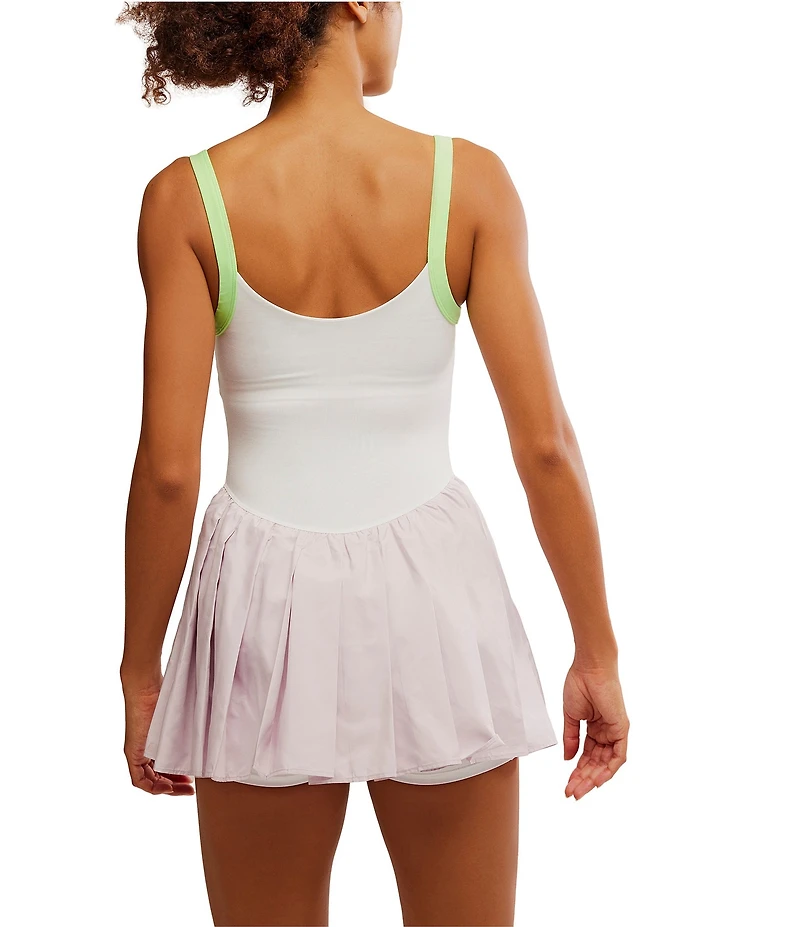 FP Movement Swing Of Things Colorblock Scoop Neck Sleeveless Sport Dress