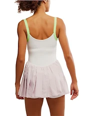 FP Movement Swing Of Things Colorblock Scoop Neck Sleeveless Sport Dress