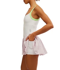 FP Movement Swing Of Things Colorblock Scoop Neck Sleeveless Sport Dress