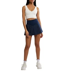 FP Movement Swing Of Things High Rise Pleated Skort