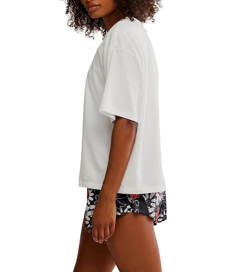 FP Movement Tackle Tee Scoop Neck Short Sleeve Boxy Tee