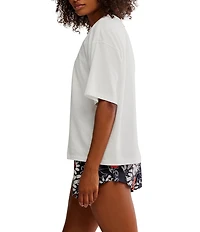 FP Movement Tackle Tee Scoop Neck Short Sleeve Boxy Tee