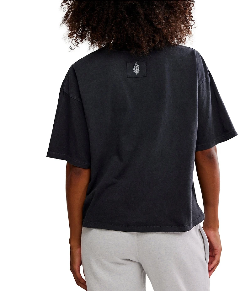FP Movement Tackle Tee Scoop Neck Short Sleeve Boxy Tee