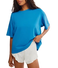 FP Movement Tackle Tee Scoop Neck Short Sleeve Boxy Tee