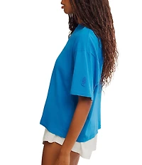 FP Movement Tackle Tee Scoop Neck Short Sleeve Boxy Tee