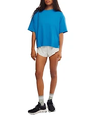 FP Movement Tackle Tee Scoop Neck Short Sleeve Boxy Tee