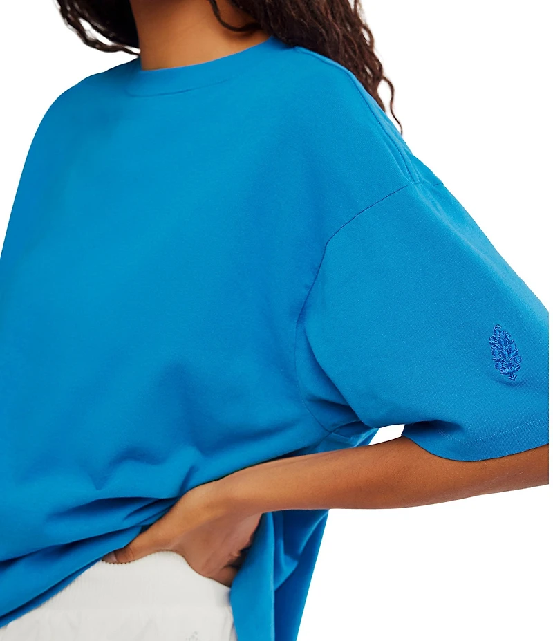 FP Movement Tackle Tee Scoop Neck Short Sleeve Boxy Tee