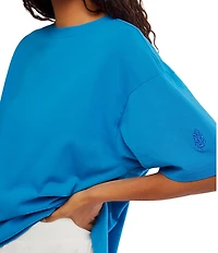 FP Movement Tackle Tee Scoop Neck Short Sleeve Boxy Tee