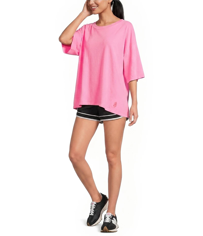 FP Movement Tackle Tee Scoop Neck Short Sleeve Boxy Tee