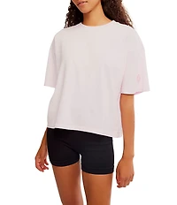 FP Movement Tackle Tee Scoop Neck Short Sleeve Boxy Tee