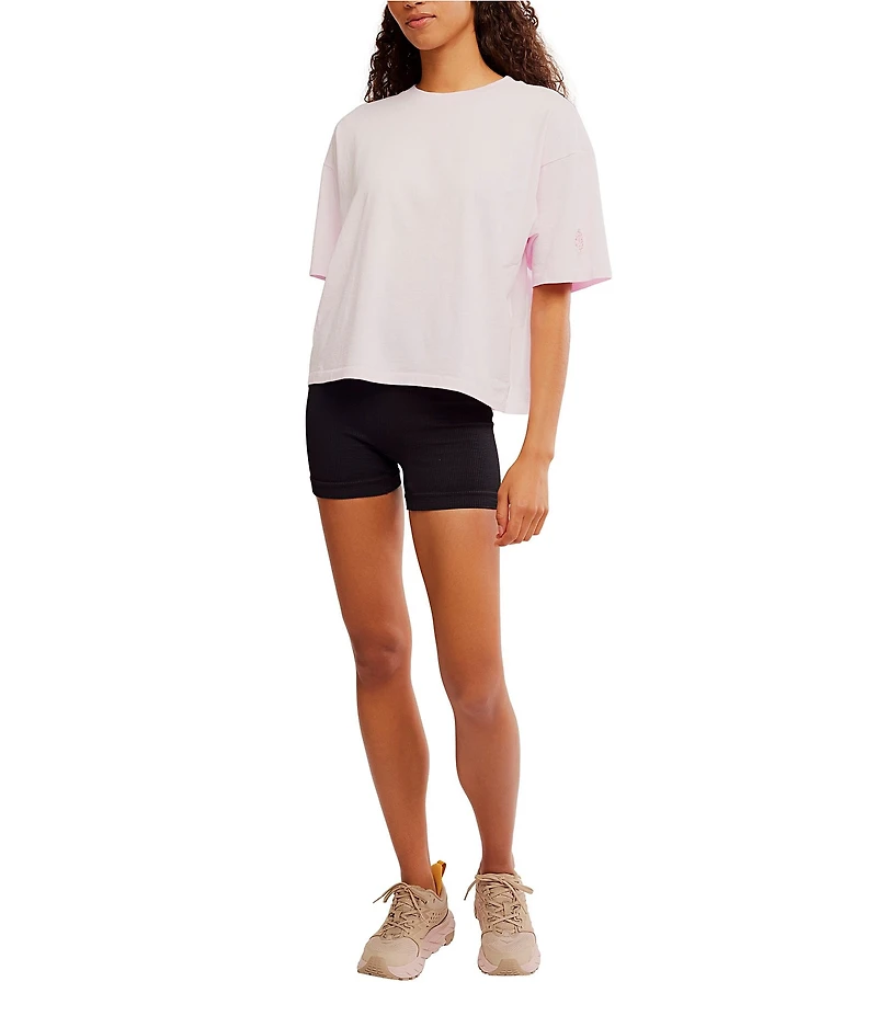 FP Movement Tackle Tee Scoop Neck Short Sleeve Boxy Tee