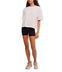 FP Movement Tackle Tee Scoop Neck Short Sleeve Boxy Tee