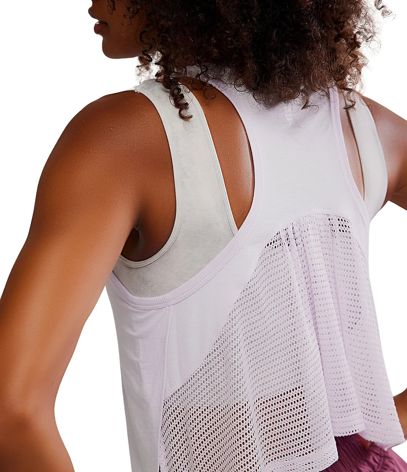 FP Movement Tempo Flash Finish Scoop Neck Sleeveless Tank