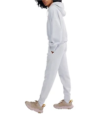 FP Movement Undefeated Hooded Long Sleeve Cropped Sweatshirt & High Rise Sweat Pants Set