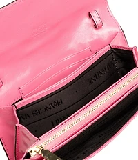 FRANCES VALENTINE Crossbody Accordion Buckled Wallet