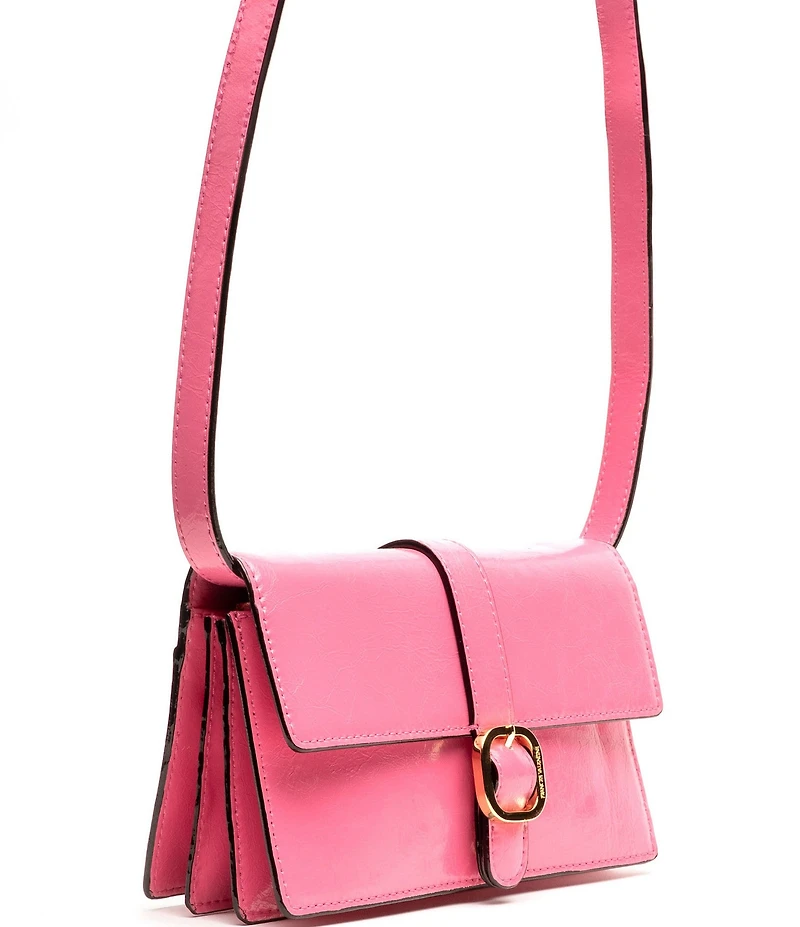 FRANCES VALENTINE Crossbody Accordion Buckled Wallet