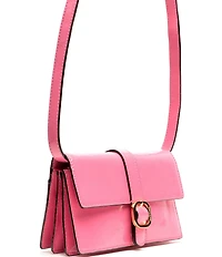 FRANCES VALENTINE Crossbody Accordion Buckled Wallet