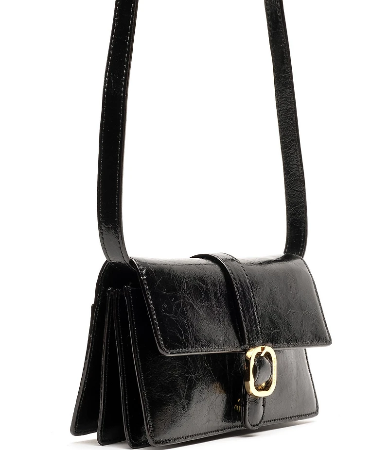 FRANCES VALENTINE Crossbody Accordion Buckled Wallet