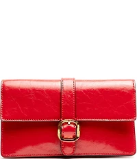 FRANCES VALENTINE Crossbody Accordion Buckled Wallet