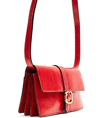 FRANCES VALENTINE Crossbody Accordion Buckled Wallet