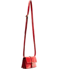 FRANCES VALENTINE Crossbody Accordion Buckled Wallet