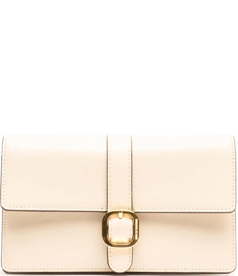 FRANCES VALENTINE Crossbody Accordion Buckled Wallet