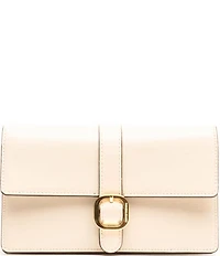 FRANCES VALENTINE Crossbody Accordion Buckled Wallet