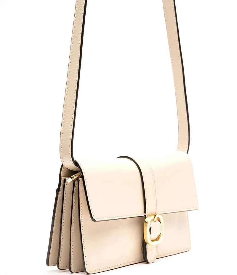 FRANCES VALENTINE Crossbody Accordion Buckled Wallet
