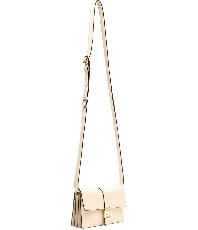 FRANCES VALENTINE Crossbody Accordion Buckled Wallet