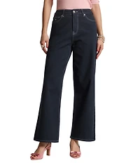 FRANCES VALENTINE Ace Denim Wide Leg Jeans