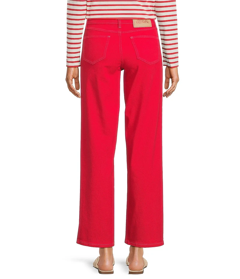 FRANCES VALENTINE Ace Denim Wide Leg Jeans