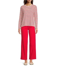 FRANCES VALENTINE Ace Denim Wide Leg Jeans