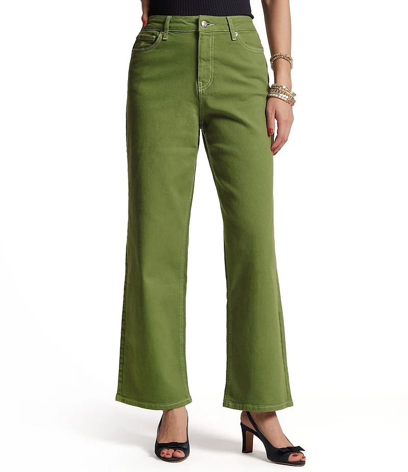 FRANCES VALENTINE Ace Denim Wide Leg Jeans