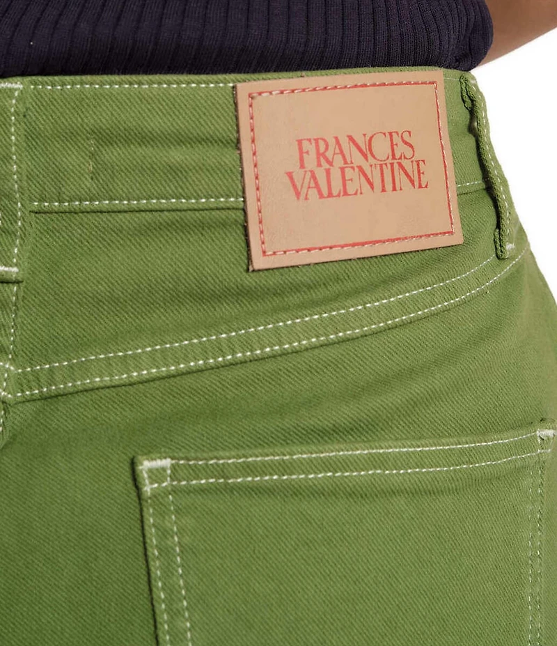 FRANCES VALENTINE Ace Denim Wide Leg Jeans